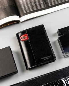 Peterson Duży, Skórzany Portfel Męski Bez Zapięcia 2