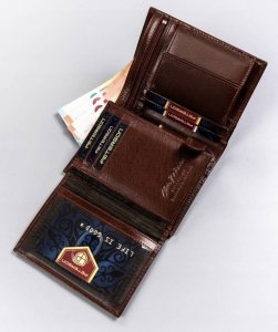 Peterson Portfel Męski Skórzany Ptn 22308-vt Black 9