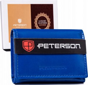 Peterson Mały, skórzany portfel damski na zatrzask  Peterson NoSize 1