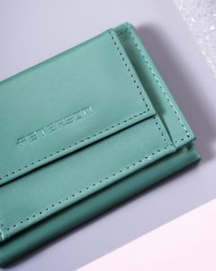 Peterson Mały, skórzany portfel damski z systemem RFID Protect  Peterson NoSize 3