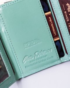 Peterson Mały, skórzany portfel damski z systemem RFID Protect  Peterson NoSize 6