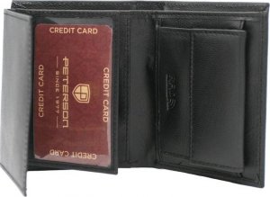 Peterson Portfel damski skórzany PTN RD-270-GCL BLACK 3