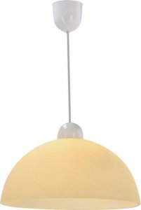 Lampa wisząca Candellux Vanilia lampa wisząca 22 1x60w e27 klosz kremowy 1