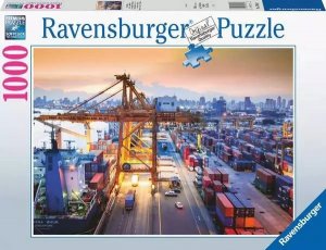 Ravensburger RAV puzzle 1000 Port kontenerowy w Hamburgu 17091 1