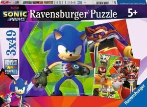 Ravensburger RAV puzzle 3x49 Sonic Prime 05695 1