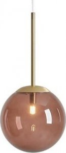 Lampa wisząca Aldex Wisząca lampa nad stół Bosso 1119XS40_CK Aldex ball brązowa mosiądz 1
