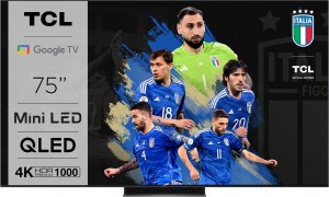 Telewizor TCL Telewizor 75" TCL 75C835(4K UHD HDR DVB-T2/HEVC Google TV) 1