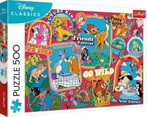 Trefl PUZZLE 500EL TREFL DISNEY NA PRZESTRZENI LAT PUD 2