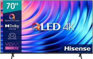 Telewizor Hisense 70E7HQ QLED 70'' 4K Ultra HD VIDAA 1
