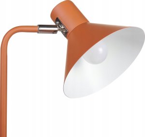 Lampa podłogowa Beliani Lampa podłogowa regulowana metalowa pomarańczowa RIMAVA 5