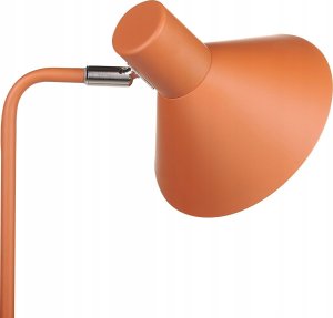 Lampa podłogowa Beliani Lampa podłogowa regulowana metalowa pomarańczowa RIMAVA 6