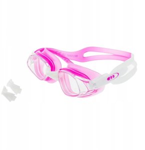Martes Okularki pływackie GURAMI JR PINK/WHITE/TRANSPARENT 2