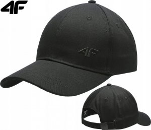 4f Czapka z daszkiem damska 4F F109 głęboka czerń 4FSS23ACABF109 20S S 2