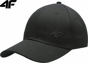 4f Czapka z daszkiem damska 4F F109 głęboka czerń 4FSS23ACABF109 20S S 3