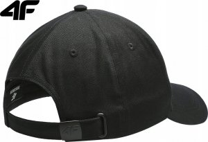 4f Czapka z daszkiem damska 4F F109 głęboka czerń 4FSS23ACABF109 20S S 4