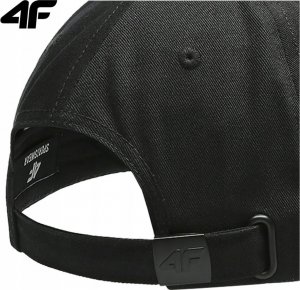 4f Czapka z daszkiem damska 4F F109 głęboka czerń 4FSS23ACABF109 20S S 6