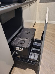 Kosz na śmieci Prosperplast Kosz na śmieci 10 l SYSTEMA BASICA Czarny  ECO 4