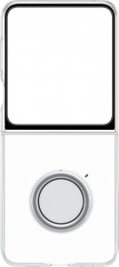 Samsung Etui EF-XF73KKTEGWW Z Flip5 F731 przezroczysty/transparent Starter Pack + ładowarka TA800 4