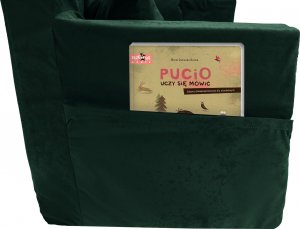 Blomster Rozkładana sofa piankowa dziecięca ZIELONA 5