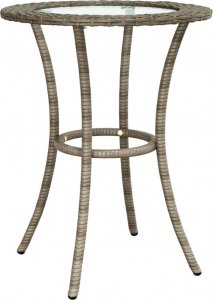 vidaXL 2-cz. sofa narożna z poduszkami, szara, polirattan 7