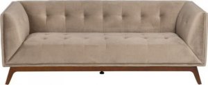 Bigbuy Home Sofa 198 x 81 x 72 cm Szampan Tkanina syntetyczna Drewno Aksamit 1