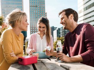 Mepal Lunchbox Take a Break midi vivid blue 107632010100 6