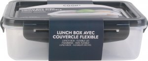 Intesi Lunch box z elastyczną pokrywą szary 1