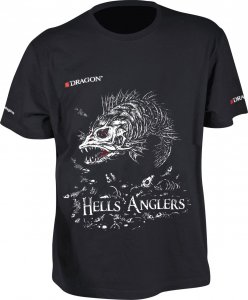Dragon Koszulka wędkarska, T-shirt Dragon Hells Anglers - Sandacz 1
