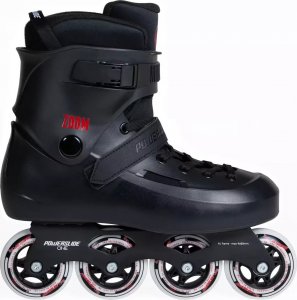 Rolki Powerslide Zoom freestyle regulowane czarne r. 43-44 3