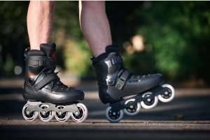 Rolki Powerslide Zoom freestyle regulowane czarne r. 43-44 8