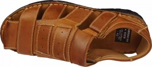 American Club Sandały męskie American Club MCY-80BR brązowe 43 5