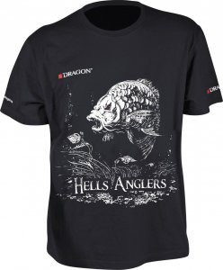 Dragon Koszulka wędkarska, T-shirt Dragon Hells Anglers - Karp 1