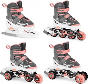 Rolki Spokey Łyżworolki regulowane dziecięce 4w1 Spokey QUATTRO 1