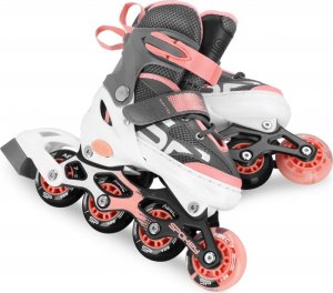 Rolki Spokey QUATTRO z wymienną płozą regulowane różowe r. 38-41 8