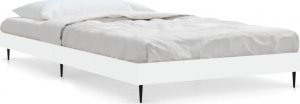 vidaXL vidaXL Rama łóżka, biała, 90x190 cm, materiał drewnopochodny 2