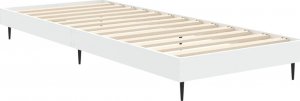 vidaXL vidaXL Rama łóżka, biała, 75x190 cm, materiał drewnopochodny 5