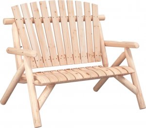 vidaXL vidaXL 2-osobowa ławka ogrodowa, 119x85x98 cm, świerkowa 2