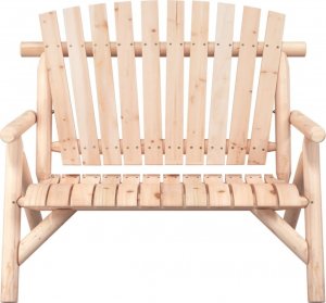 vidaXL vidaXL 2-osobowa ławka ogrodowa, 119x85x98 cm, świerkowa 3