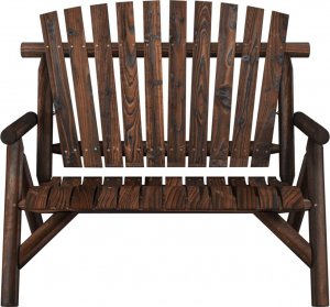 vidaXL vidaXL 2-osobowa ławka ogrodowa, 119x85x98 cm, świerkowa 3