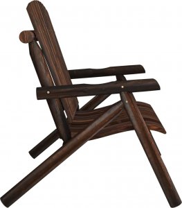 vidaXL vidaXL 2-osobowa ławka ogrodowa, 119x85x98 cm, świerkowa 4