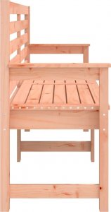 vidaXL vidaXL Ławka ogrodowa, 159,5x48x91,5 cm, lite drewno daglezjowe 5