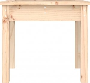 vidaXL vidaXL Ławka ogrodowa, 50x44x45 cm, lite drewno sosnowe 4