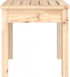 vidaXL vidaXL Ławka ogrodowa, 50x44x45 cm, lite drewno sosnowe 5