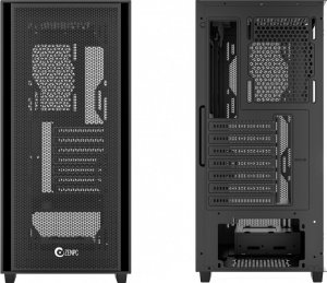 Obudowa Zenpc Z1 Mesh Glass + 4 wentylatory (ZEN.MHA.01.BK.4F) 3