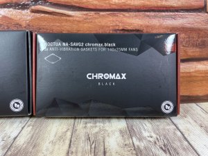 Noctua Noctua NA-SAVG2 chromax.black Uszczelki antywibracyjne 140mm 3szt 1