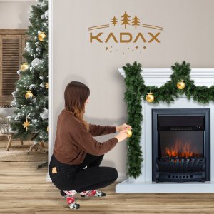 Kadax Girlanda Choinkowa Świąteczna 300 cm Gęsta Premium 6