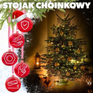 Kadax Stojak Choinkowy Podstawka Pod Choinkę Do 2,5 M 2