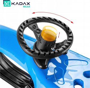Kadax Sanki Plastikowe Z Kierownicą Sterowane Ślizg 10
