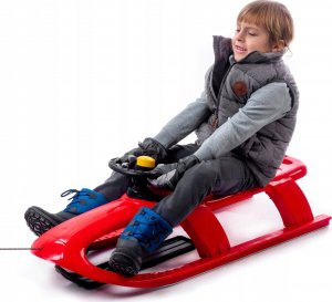 Kadax Sanki Plastikowe Z Kierownicą Sterowane Ślizg 4