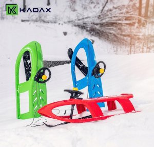 Kadax Sanki Plastikowe Z Kierownicą Sterowane Ślizg 12
